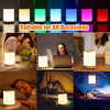 Touch Sensor Night Light LED Bedside Desk Table Lamp Dimmable USB Vbenetfhxbnlif