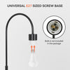Floor Lamp Free Standing Reading Light Bedroom Living Room Black