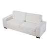 3 Seater Sofa Modern Teddy Velvet Fabric Fleece Couch Love Seat Settee Bedroom