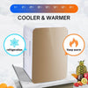 10L Electric Mini Fridge, Portable Small Cooler for Bedroom, Office, Ice Box