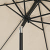 Garden Parasol Umbrella Patio Umbrella Beach Sun Umbrella 3M Cream Pcwcnnodphqkg