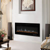 Electric Inset Fire 60in Insert / Wall Mount LED Fireplace Reccessed Media Flame
