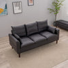 Panana Linen Fabric 2 & 3 Seater Sofa Couch with Wood Legs 3 Colours