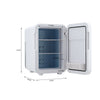 Car Home Refrigerator Dual Use Freezer Food Fruit Storage Fridge Mute Cooler Box