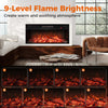 86 cm 5000 BTU Electric Fireplace w/ Remote Control