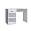 100cm Modern Computer Desk Study Writing Table PC Laptop Desk with Drawer Shelf