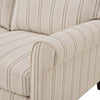 Dusk Sicily Linen Stripe 2 Seater Sofa RRP £699