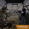 Costway Hunting Blind for 2-3 People 360° One Way See Through Ground Blind