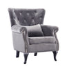 Chesterfield Wingback Chair Cocktail Armchair Bedroom Lounge Chair Fireside Sofa