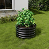 Garden Metal Raised Vegetable Planter Outdoor Flower Trough Herb Grow Bed Box