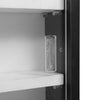 Wooden Wall Display Cabinet Storage Shelf Wall Mounted Glass Case Collectors Box