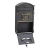 Large Letter Box Post Box Mail Letterbox Top Drop Parcel Delivery Box Lockable