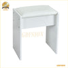 Modern Dressing Table With LED Mirror & Cushioned Stool Vanity Table Makeup Desk