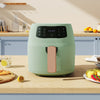 Green Air Fryer 8L Healthy Cooker Low Fat Oil Free Electric Oven Frying Chips UK