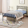 Simple Budget metal bed Single bed Frame w/Mattresses Option Bedroom Furniture