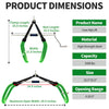 Cattle Lifting Clamp Device Cow Postpartum Stand Assist Cow Hip Lifter Assistant