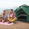 Full Automatic Instant Pop Up Camping Tent Family Outdoor Hiking Shelter 3-4 Man
