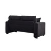 Luxury 2, 3 Seater Linen Fabric Couch Sofa Armchair with 2 Pillows Living Room