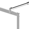 Walk-In Shower Wall Enclosure Bath Screen Flipper ESG Glass Panel Shower Screen