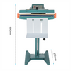Foot Pedal Heat Sealing Machine Impulse Sealer Plastic Bag Sealing Machine 1000W