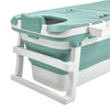 Folding Bathtub Water Tub Adult Children Kids Spa Soaking Sauna SPA Bath Tub Lid