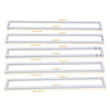 10Ft Metal Wedding Backdrop Stand Double Drape Party Stage Canopy Frame