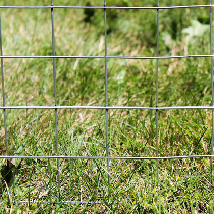 6x3ft Galvanised Fence Welded Wire Mesh Panel fo Aviary Rabbit Hutch Chicken Run