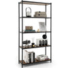 5-Tier Bookshelf Freestanding Utility Storage Rack Bookcase Display Organizer