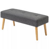 Multipurpose Bed End Bench Ottoman Footstool Tufted Upholstered Entryway Bedroom