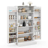 Kitchen Storage Cabinet Freestanding Buffet Cupboards Sideboard with 2 doors