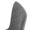 Set of 2/4Pcs Dining Chairs Velvet/PU Padded Seat Metal Legs Home Office Kitchen