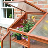 Wooden Cold Frame Greenhouse Large Garden Storage Growhouse Planting Heavy Duty