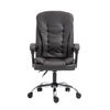Executive Office Chair Swivel Recliner Padded Armrest Swivel Gas Lift Desk Chair