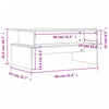Coffee Table, Side Table for Bedroom Living Room Office, End Table with C2Y7