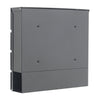 GREY LARGE LETTER BOX POST MAIL BOX WALL MOUNTED POST BOX LOCKABLE WITH KEYS