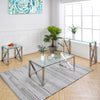 Clear Tempered Glass Table Living Room Furniture Side/Console/Coffee/End Table