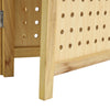4 Panel Room Divider Wooden Screen Wall Folding Room Partition Separator Privacy