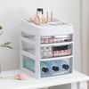 Rolling Cosmetic Case Makeup Trolley Brush Storage 3/4/5/6 Drawers Organiser Box
