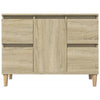 Brokky Sink Cabinet Sonoma Oak 80x33x60 Engineered Wood,Vanity Unit with R3T6