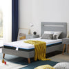 Economy 10cm Folding Mattress, Tri-fold Mattress with Memory Foam and Ultra Soft