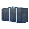 Galvanised Steel Garden Shed Outdoor Yard Tools Firewood Log Storage Organiser