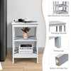 3-Tier Bedside Table Bedroom Nightstand Cabinet End Sofa Side Table Storage