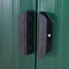 7 x 4ft Outdoor Garden Storage Shed for Backyard Patio Green