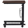 Mobile Sofa Side End Tables Coffee Tray Bed Living Couch Console Stand Desk Unit