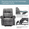 Electric Riser Recliner Chair Armchair Single Sofa Reclining Chair for the elder