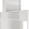 Double Manicure Table Makeup Storage Station Desk Workstation for NailArt Beauty