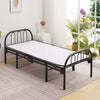 Folding Single Guest Bed Portable Fold Up Metal Framed Childrens Sleeper Home UK