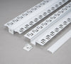 6 Pack LED Aluminium Channel Profile Extrusion Diffuser Strip Lights Cover 1M