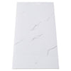 10X White Marble Tile Sticker Self-adhesive Panels Kitchen Bathroom Wall Decal