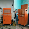 Rolling Tool Chest High Capacity Tool Storage Cabinet w/Lockable Wheels-Orange